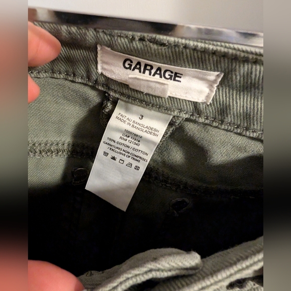 Garage low waisted cargo khaki pants (size 3) - Picture 4 of 4
